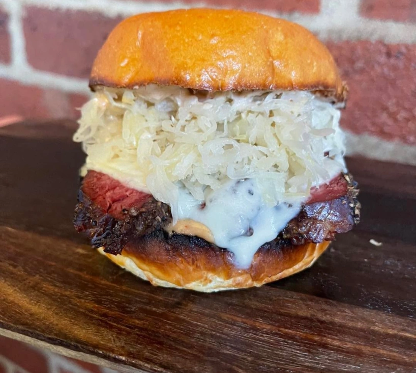 Smoked Brisket Pastrami Burger